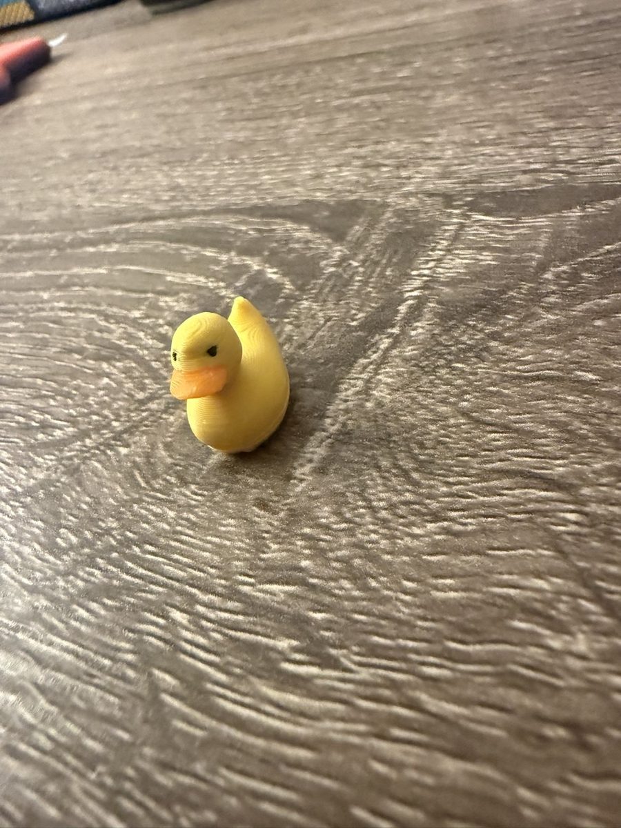 Mini yellow duck