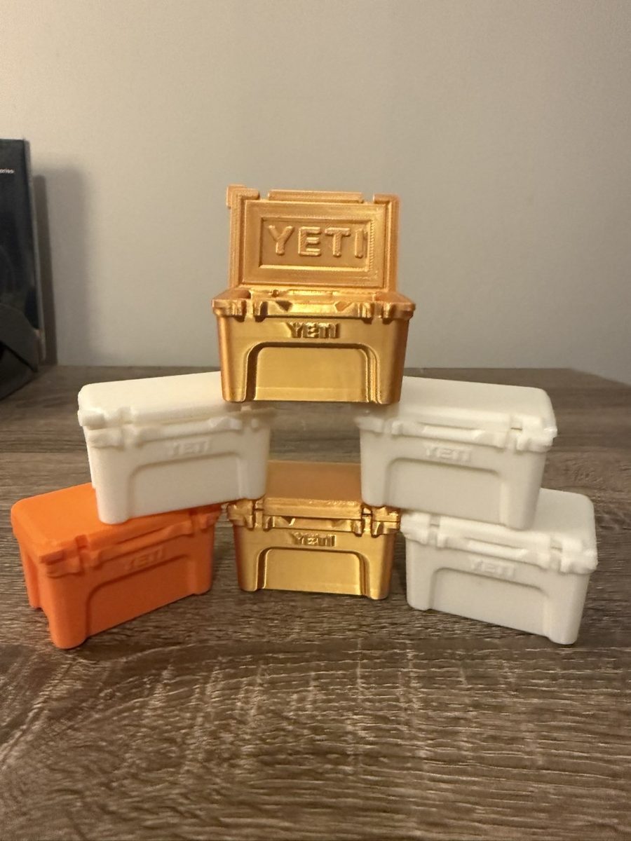 3D printed storage chest collection